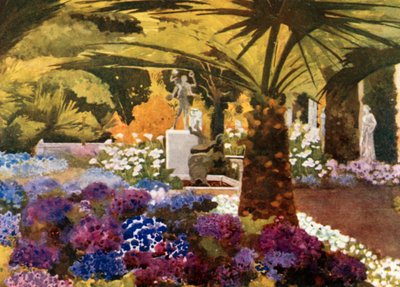 Die Cinerarien, das Achilleion, Korfu von Mima Nixon