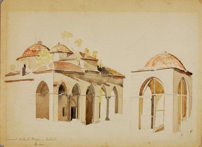Alte türkische Moschee in Tourbek von Miner Kilbourne Kellogg