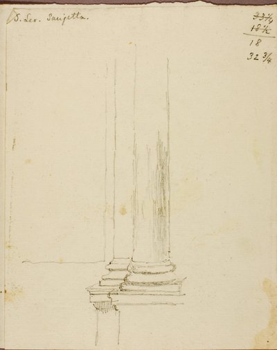 Studie (Säulen) von Miner Kilbourne Kellogg