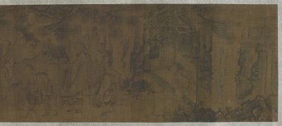 Daoistische Unsterbliche in den Bergen von Ming Dynasty Chinese School