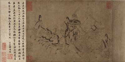 Nymphe des Luo-Flusses von Ming Dynasty Chinese School