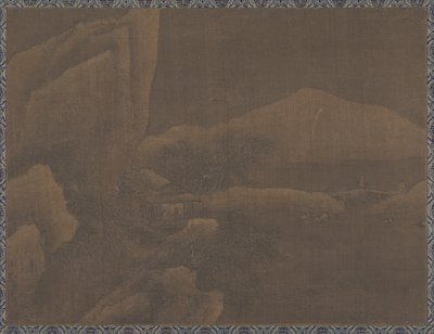 Schneelandschaft von Ming Dynasty Chinese School