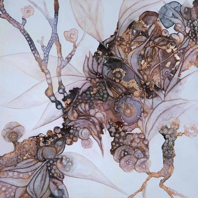 Ätherischer botanischer Fluss von Mishel Schwartz