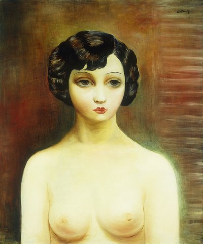 Büste einer jungen Frau von Moise Kisling