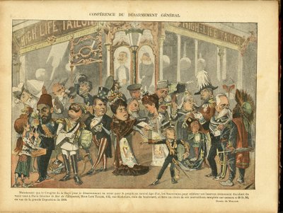 Illustration von Moloch (1849-1909) in Le Rire von Moloch