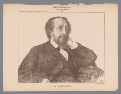 P.H. Hugenholtz jr von Monogrammist HN
