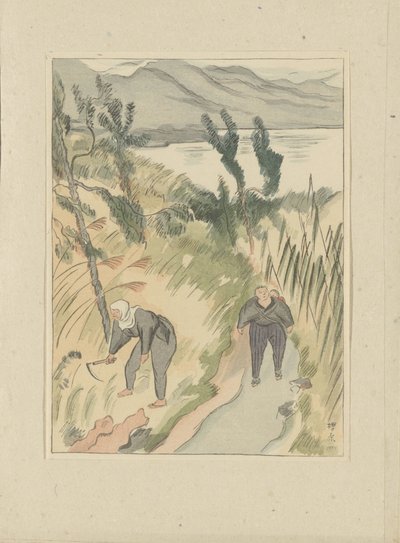 In der Nähe des Nippara Sees von Morita Tsunetomo
