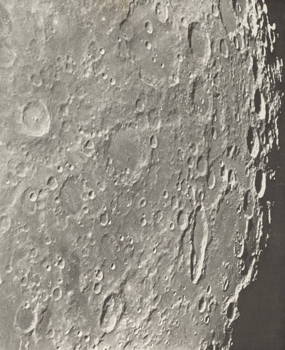 Mondfotografie Blancanus - Tycho - Schiller von Moritz & Puiseux Pierre Henri (1855 1928) Loewy