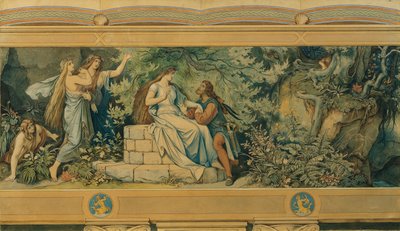 Die schöne Melusine: II. Am Waldbrunnen von Moritz Ludwig von Schwind