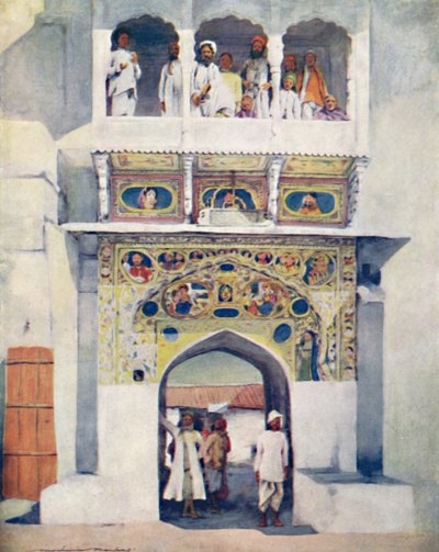 Ein Minnesängers Balkon, 1905 von Mortimer Ludington Menpes