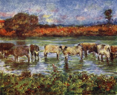 In der Nähe der Brücke, Sutton Courtney von Mortimer Ludington Menpes
