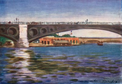 Pont Concorde von Mortimer Ludington Menpes