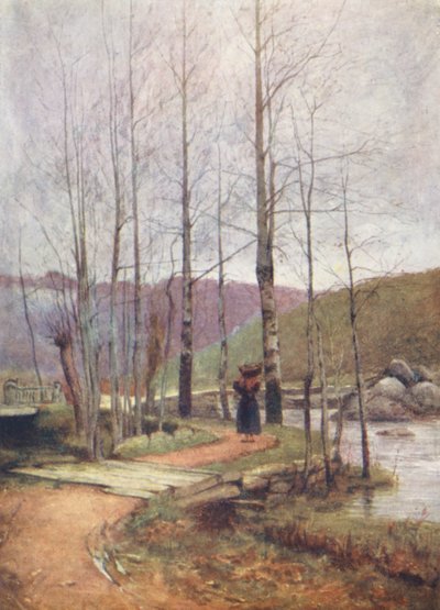 Die Brücke, Pont-Aven von Mortimer Ludington Menpes