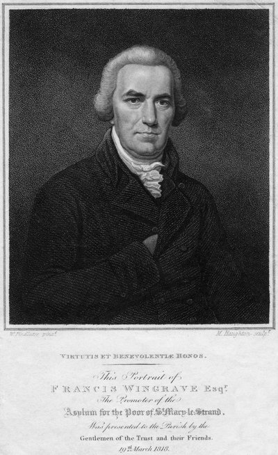 Francis Wingrave, ca. 1789-1823, 1818 von Moses Haughton