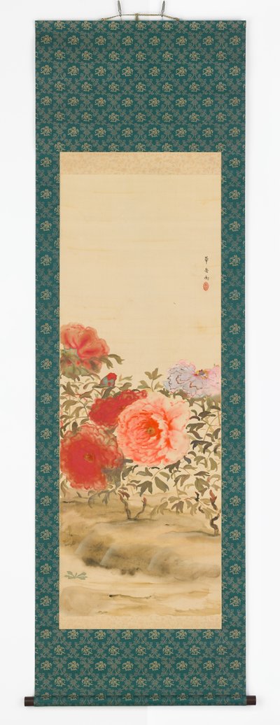 Pfingstrosengarten, 1918 von Murakami Kagaku