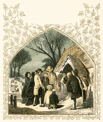 Weihnachtsmorgen von Myles Birket Foster
