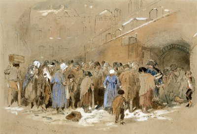 Die Verteilung der Kohlen von Myles Birket Foster