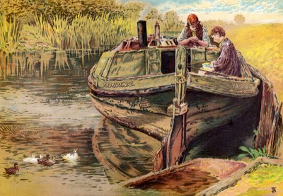 Die Providence-Barke von Myles Birket Foster