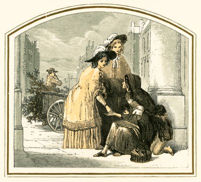 Das Herannahen von Weihnachten von Myles Birket Foster