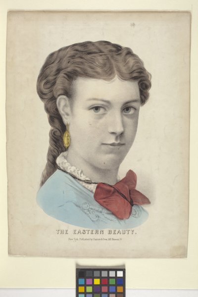 Die östliche Schönheit von N. and Ives J.M. (1824 95) Currier