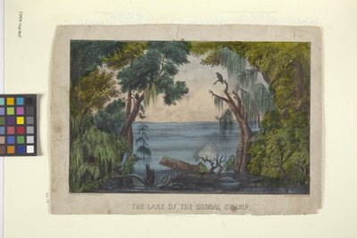 Der See des düsteren Sumpfes von N. and Ives J.M. (1824 95) Currier