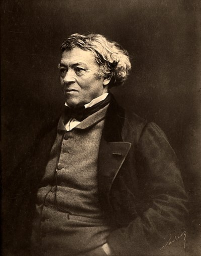 Porträt des französischen Malers Jean Baptiste Camille Corot von Nadar