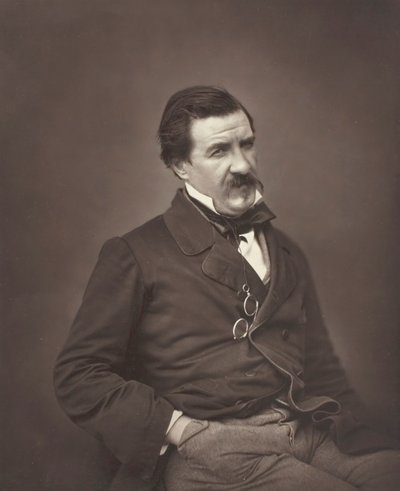 Champfleury geboren Jules François Felix Fleury-Husson, französischer Kritiker und Romanautor, 1821-1889, um 1855 von Nadar