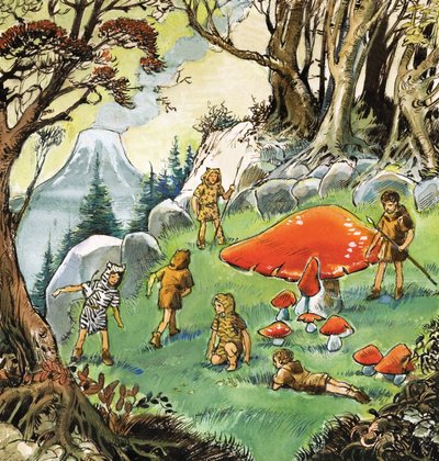 Die verlorenen Jungen, Illustration aus 