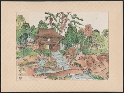 Der Matsunodera Tempel von Nakazawa Hiromitsu
