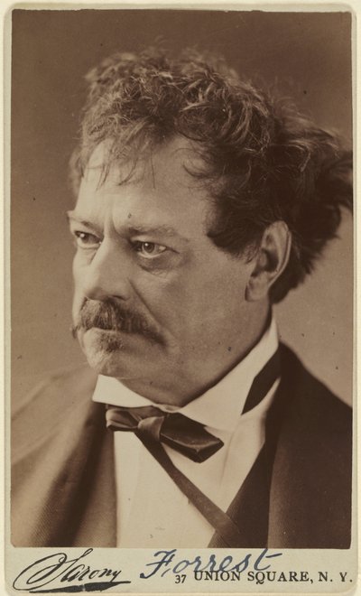 Edwin Forrest von Napoleon Sarony