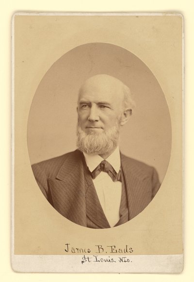 James Buchanan Eads von Napoleon Sarony