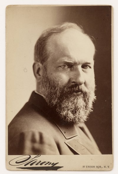 James Garfield von Napoleon Sarony