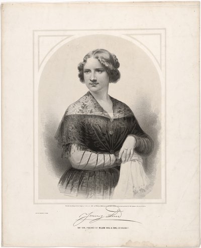 Jenny Lind von Napoleon Sarony