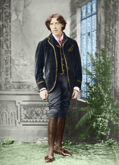 Oscar Wilde um 1882 (Foto) von Napoleon Sarony