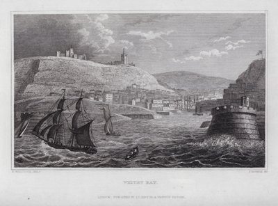 Whitby Bay von Nathaniel (after) Whittock