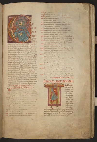Die Stavelot-Bibel, Add MS 28107, f.102r von Netherlandish School