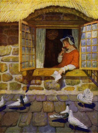 Illustration für Westward Ho! von Charles Kingsley von Newell Convers (after) Wyeth