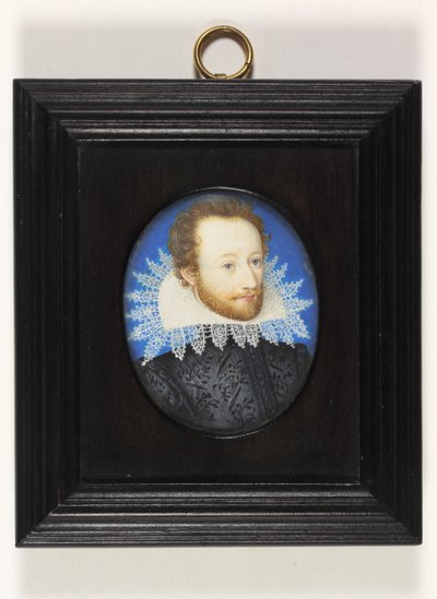 Ein Herr namens Earl of Essex von Nicholas (school of) Hilliard