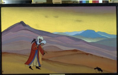 Chosrau und Schirin von Nicholas Roerich