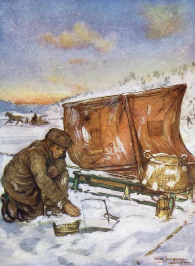 Norwegen: Eisfischen auf dem Christianiafjord von Nico Jungman