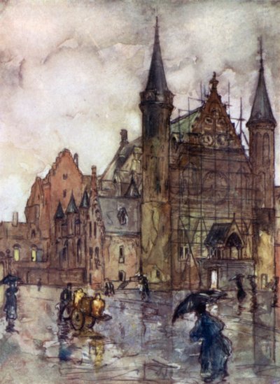 Der Binnenhof, Den Haag von Nico Jungman
