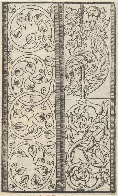 Esemplario di lavori, Seite 6 recto, August 1529 von Nicolò Zoppino