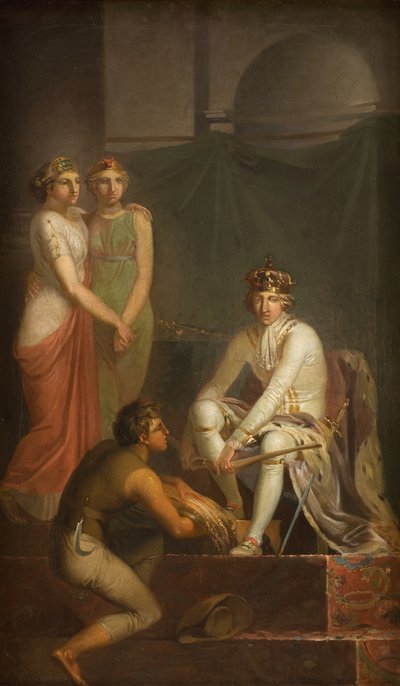 Die Abschaffung der Leibeigenschaft im Jahr 1788 von Nicolai Abildgaard
