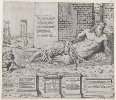 Speculum Romanae Magnificentiae: Marforius von Nicolas Beatrizet.