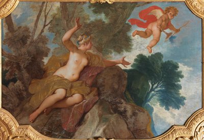 Amor verlässt Psyche von Nicolas Bertin