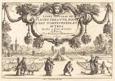 Titelseite von Nicolas Cochin after Balthasar Moncornet