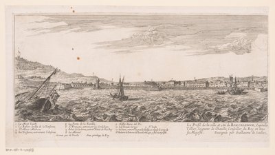 Ansicht von Barcelona von Nicolas Perelle