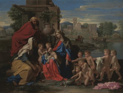 Die Heilige Familie von Nicolas Poussin