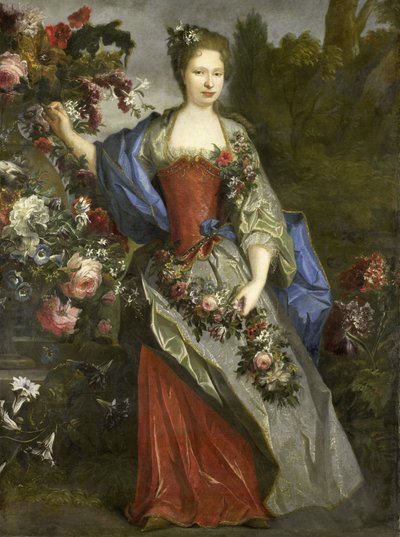 Porträt einer Frau von Nicolas de Largilliere