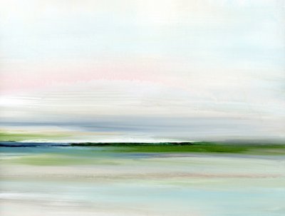 Ruhige Abstrakte Landschaft von Nicole Walsh